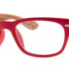 Wholesale A.J. Morgan Eyewear Woodpecker Red/Wood