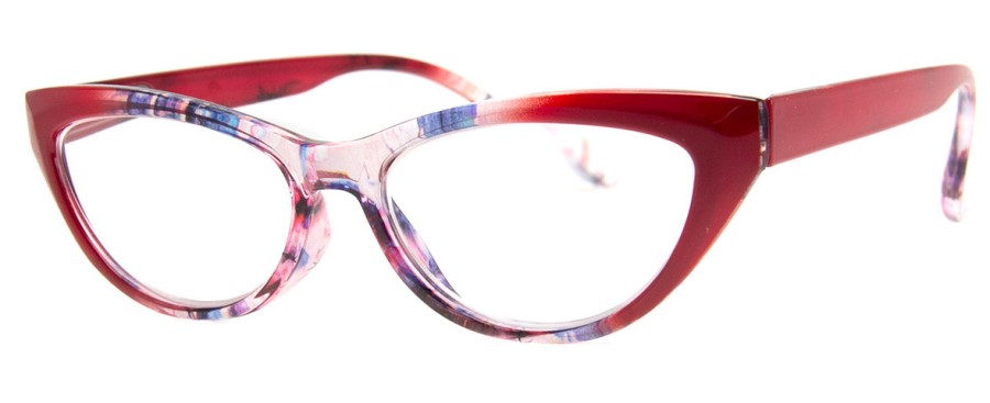 Clearance A.J. Morgan Eyewear Mardi Gras Red Multi