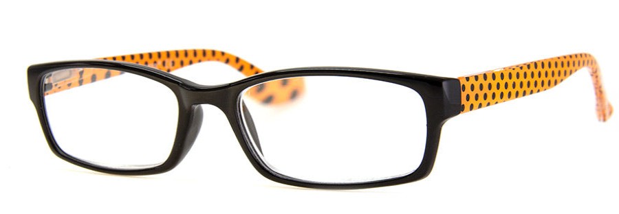 Clearance A.J. Morgan Eyewear Dotty Black/Orange