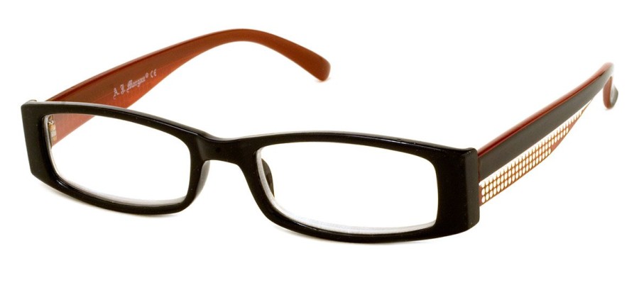 New A.J. Morgan Eyewear Glimmer Black/Orange