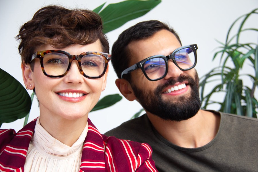 New A.J. Morgan Eyewear Priority (Blue-Light Computer Reading Glasses)